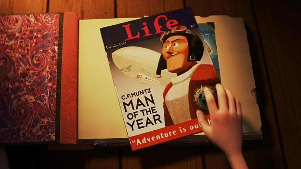 「カールじいさんの空飛ぶ家」の画像