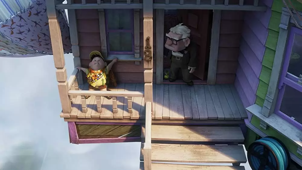 「カールじいさんの空飛ぶ家」の画像