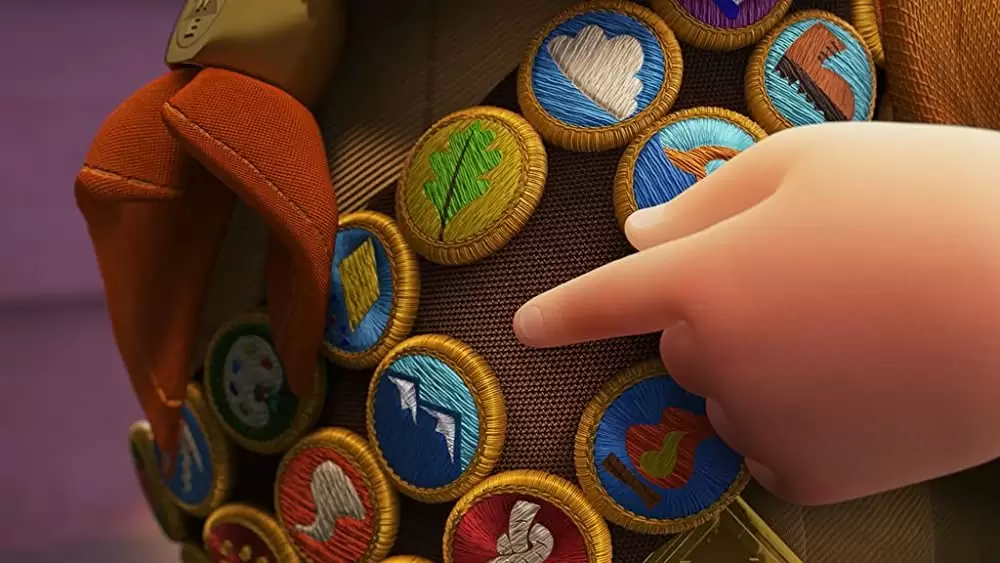 「カールじいさんの空飛ぶ家」の画像