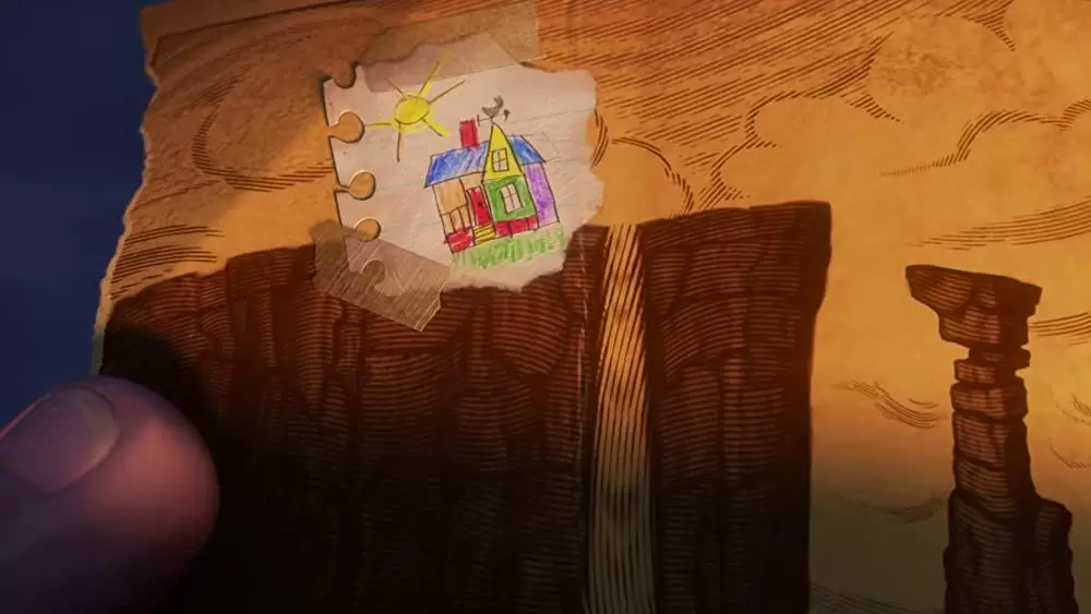 「カールじいさんの空飛ぶ家」の画像