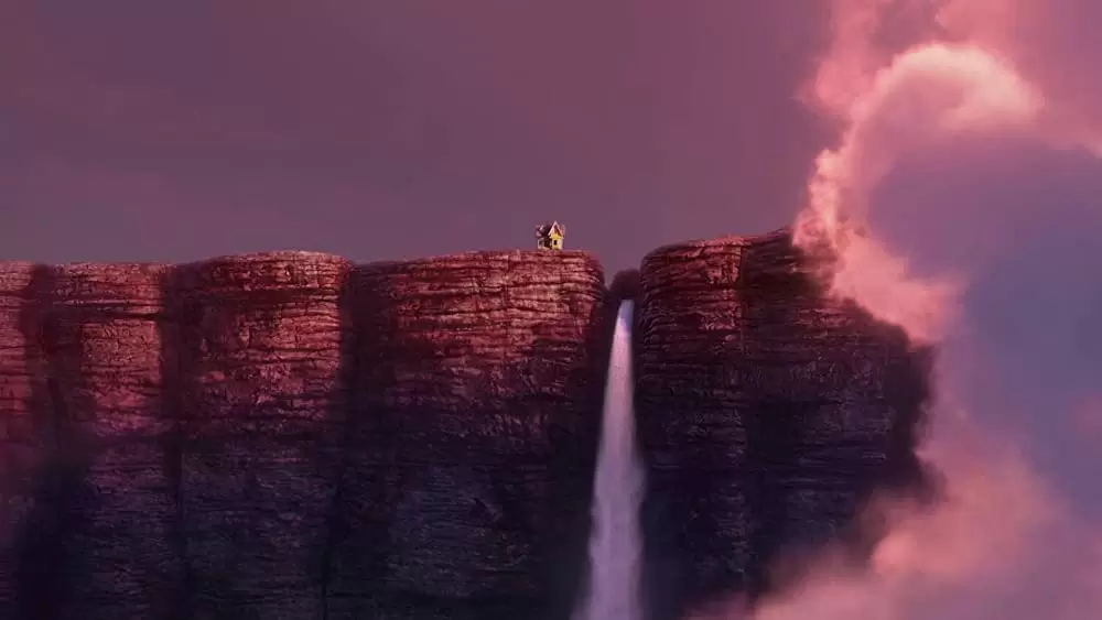 「カールじいさんの空飛ぶ家」の画像