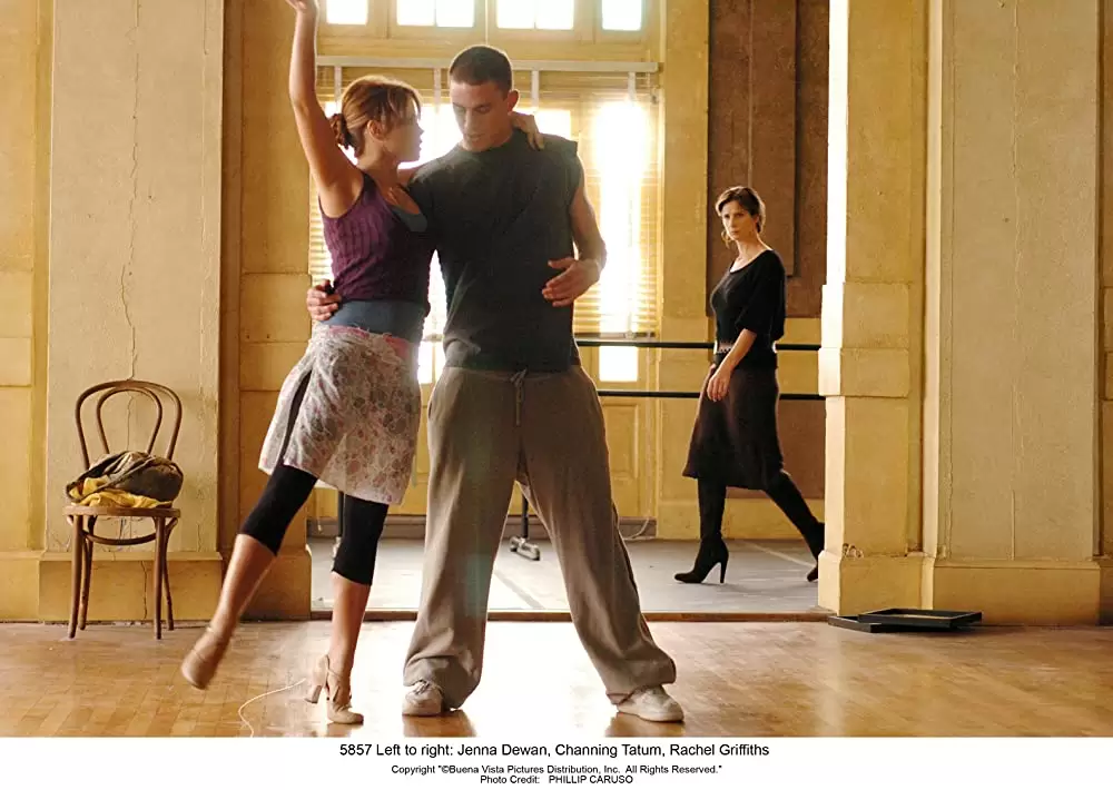 「ステップ・アップ」レイチェル・グリフィス & チャニング・テイタム & ジェナ・ディーワン・テイタムの画像