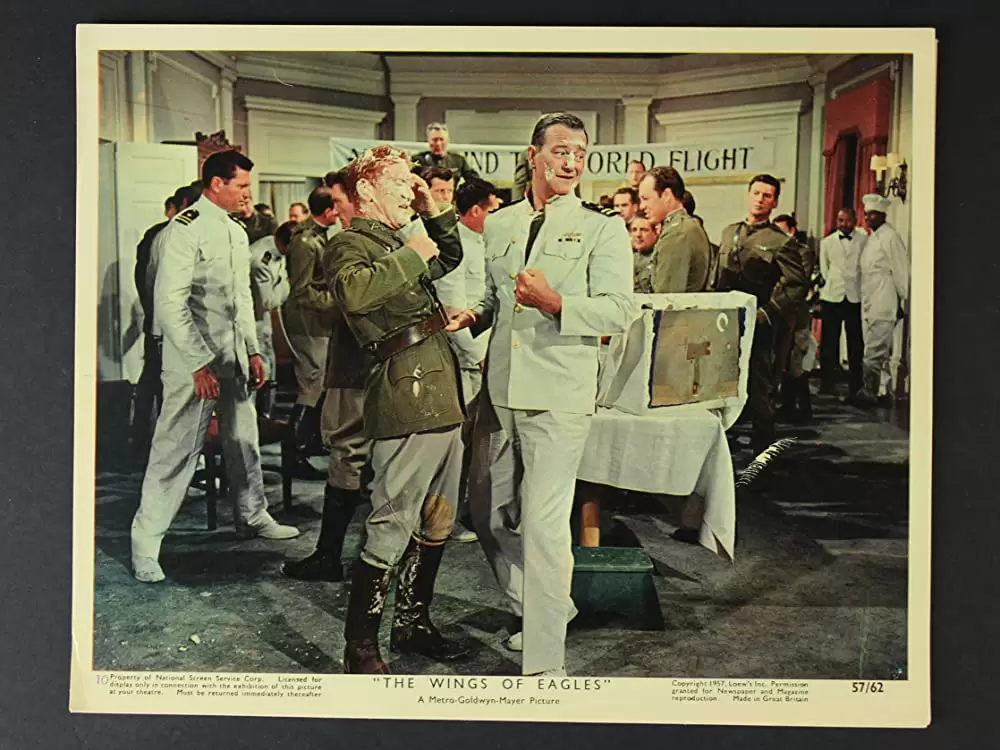 「荒鷲の翼」ジョン・ウェイン & ケネス・トビーの画像