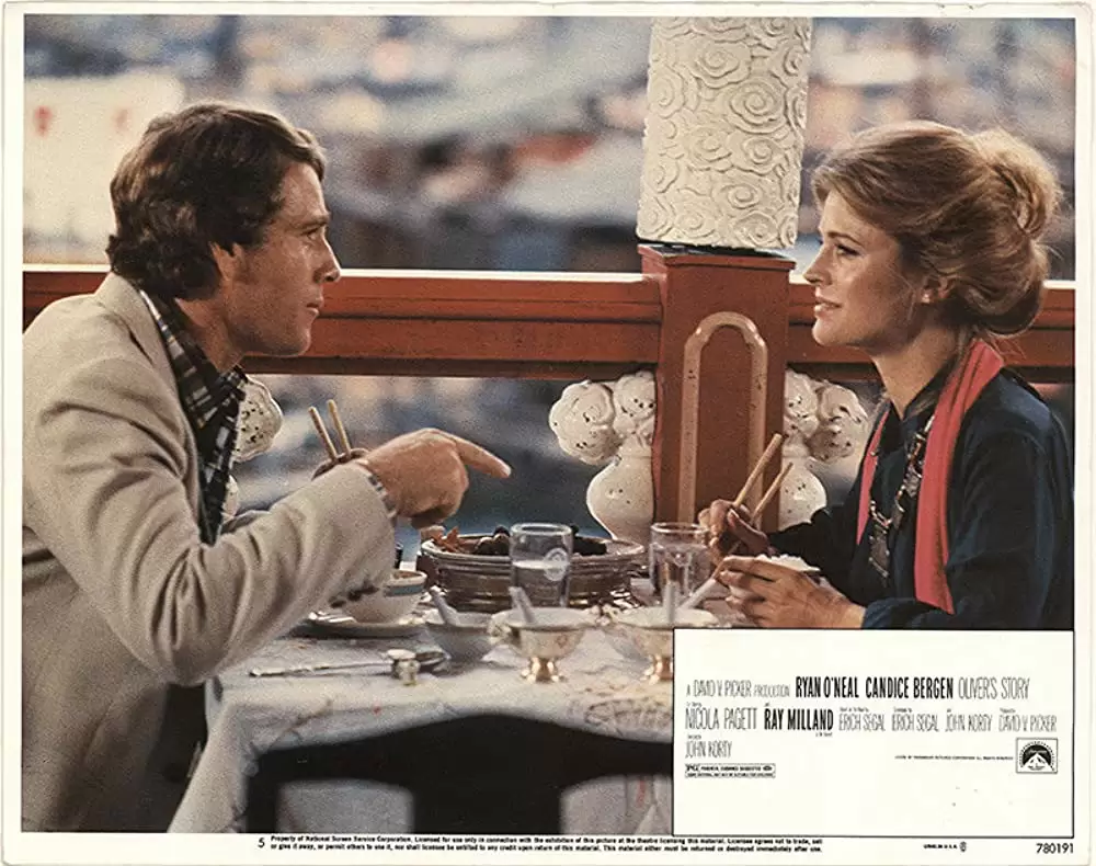 「続ある愛の詩」キャンディス・バーゲン & ライアン・オニールの画像