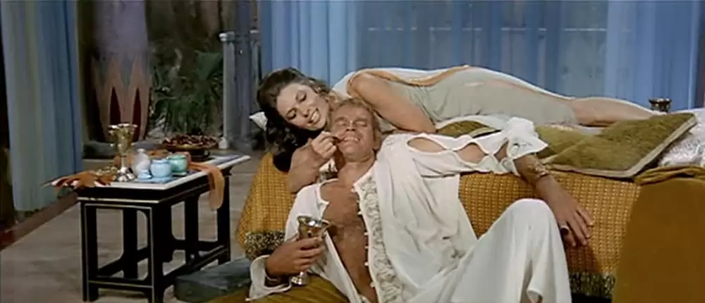 「アントニーとクレオパトラ」チャールトン・ヘストン & Hildegard Neilの画像