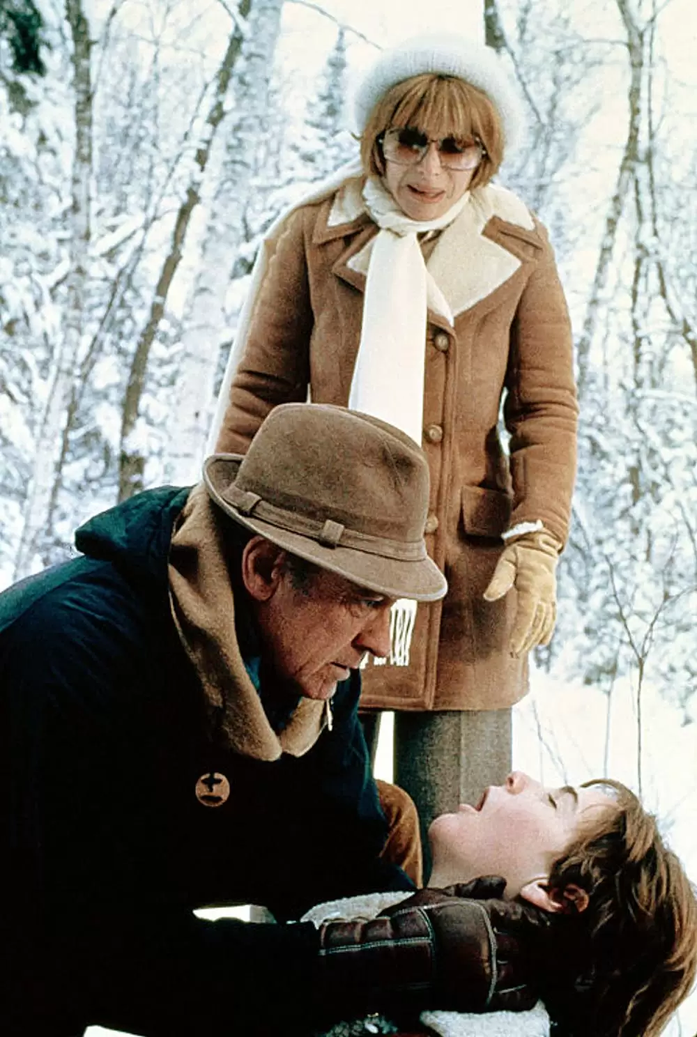 「オーメン2／ダミアン」ウィリアム・ホールデン & ルーカス・ドナット & リー・グラントの画像