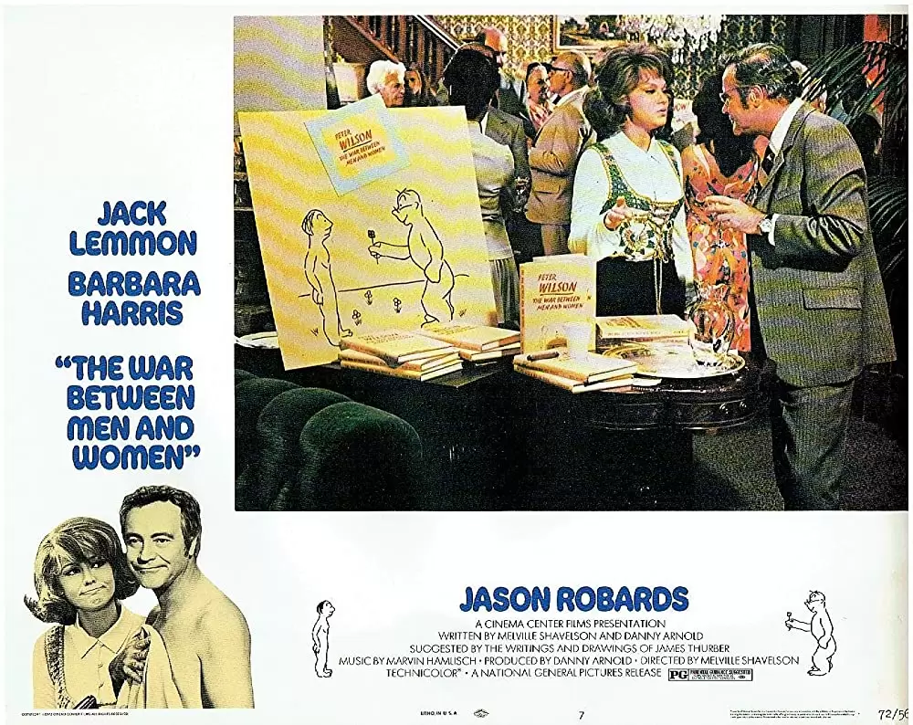 「おかしな関係・絶体絶命」ジャック・レモン & バーバラ・ハリスの画像