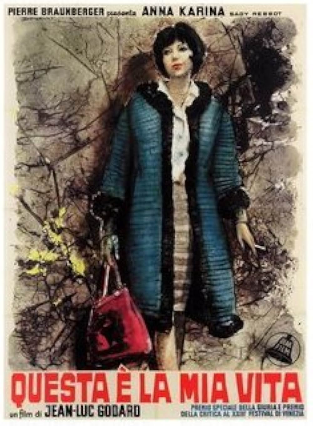 女と男のいる舗道の画像