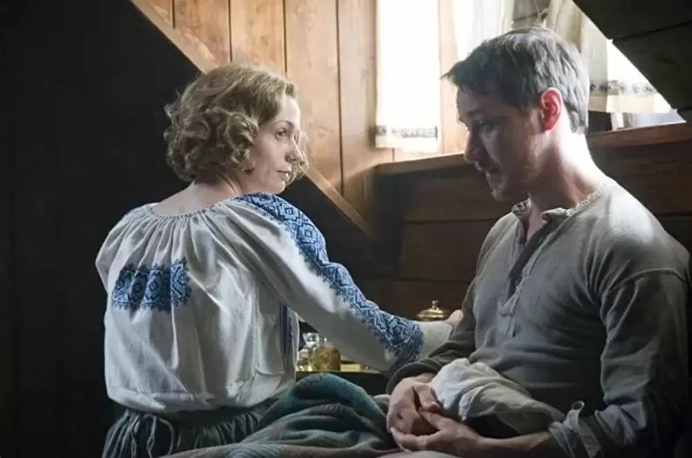 「終着駅 トルストイ最後の旅」ケリー・コンドン & ジェームズ・マカボイの画像