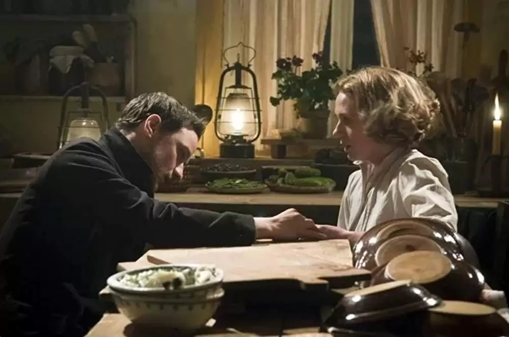 「終着駅 トルストイ最後の旅」ケリー・コンドン & ジェームズ・マカボイの画像