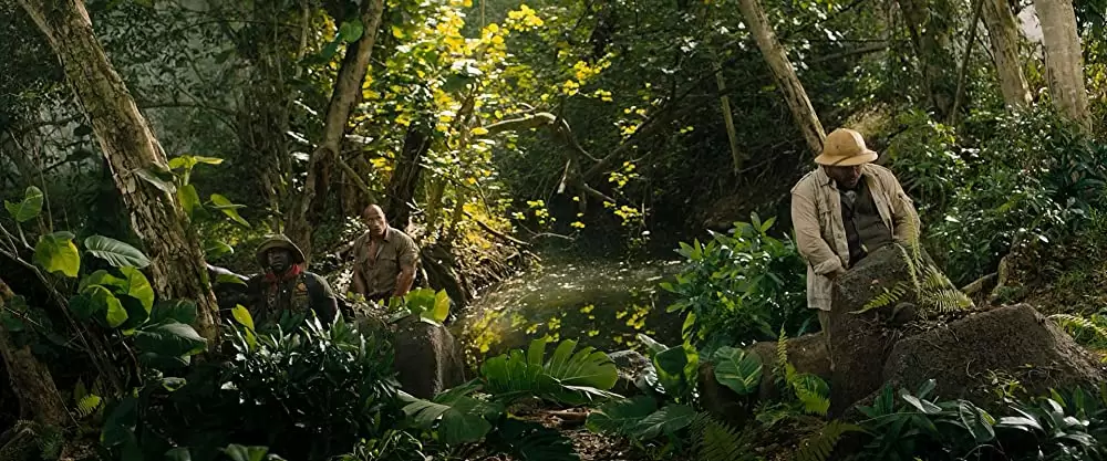 「ジュマンジ／ウェルカム・トゥ・ジャングル」ジャック・ブラック & ケビン・ハート & ドウェイン・ジョンソンの画像