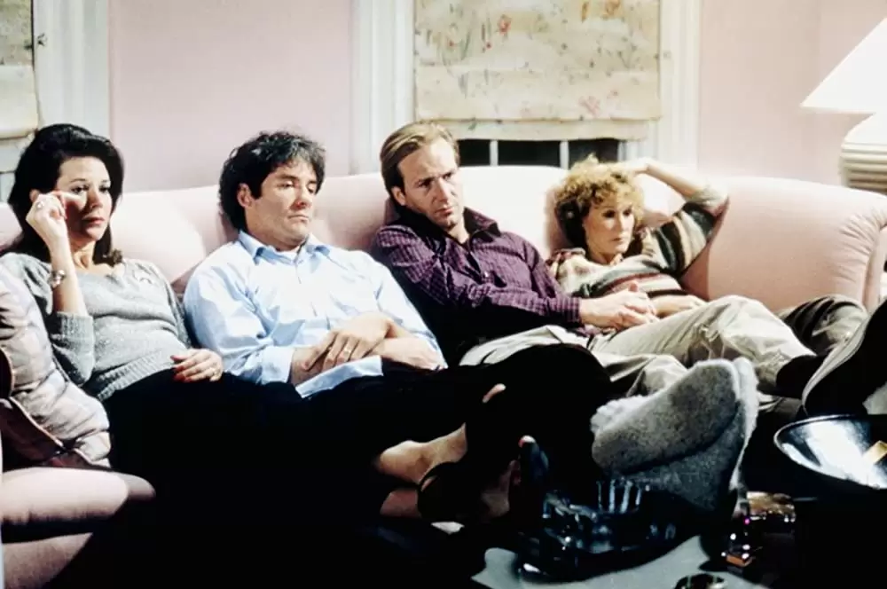 「再会の時」ケビン・クライン & グレン・クローズ & ウィリアム・ハート & ジョベス・ウィリアムズの画像