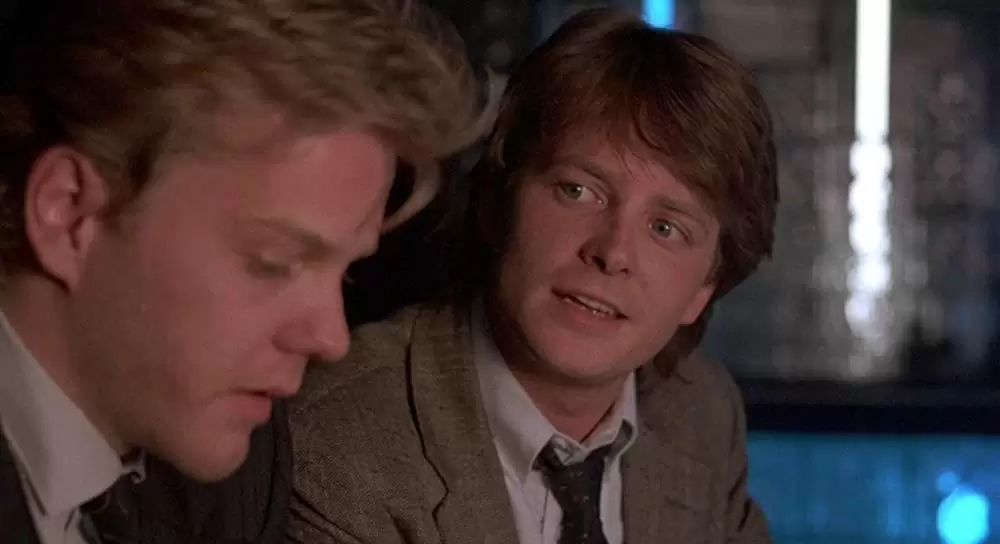 「再会の街／ブライトライツ・ビッグシティ」マイケル・J・フォックス & キーファー・サザーランドの画像