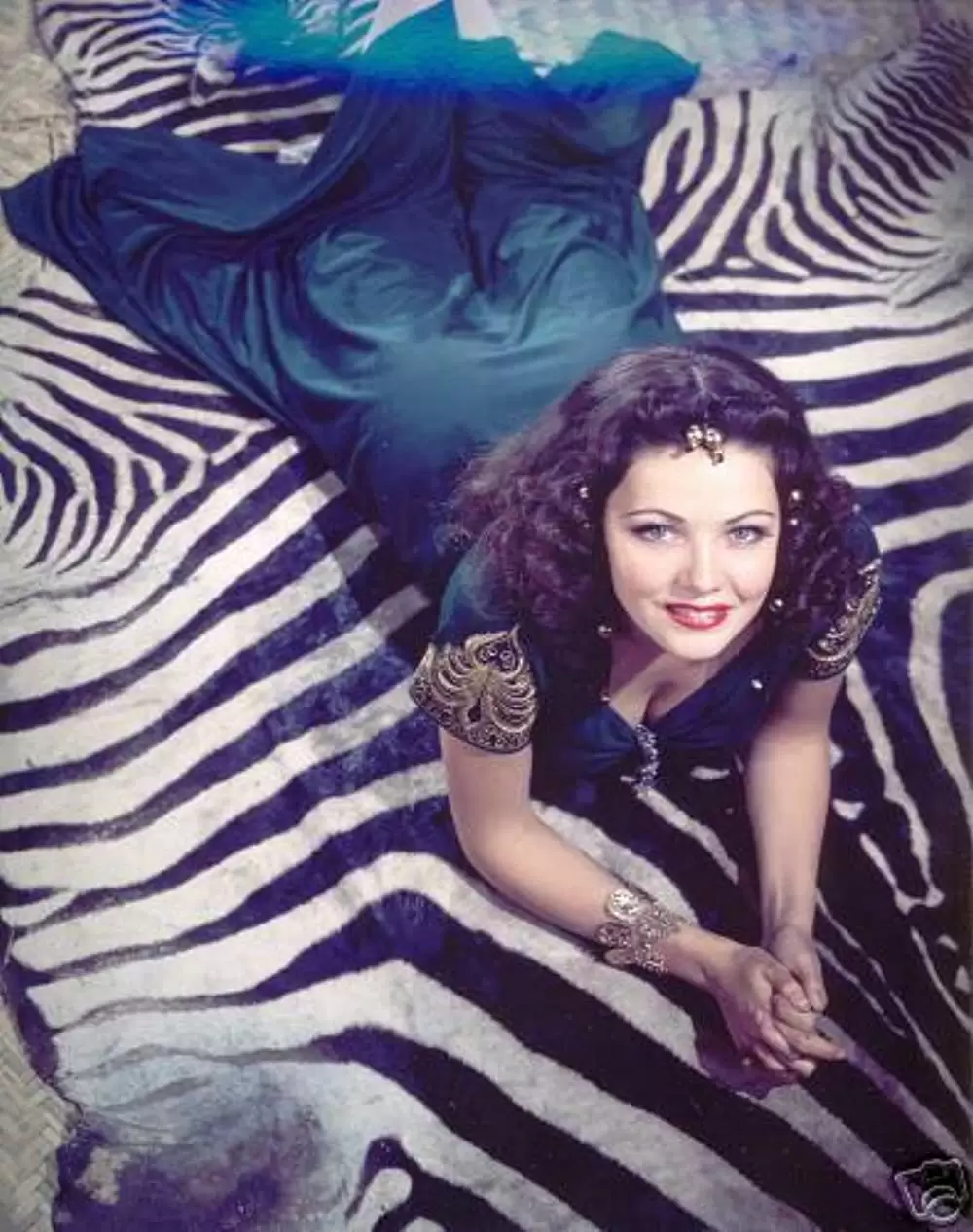 「砂丘の敵」ジーン・ティアニーの画像