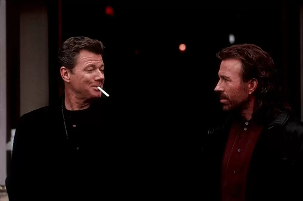 「ザ・ヒットマン／危険な標的」チャック・ノリス & マイケル・パークスの画像