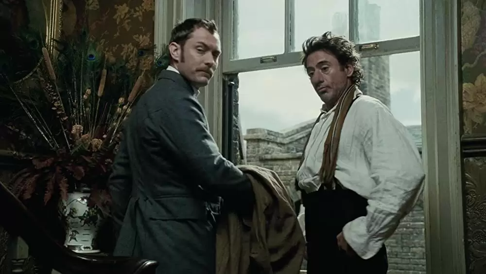 「シャーロック・ホームズ」ジュード・ロウ & ロバート・ダウニー・Jr.の画像