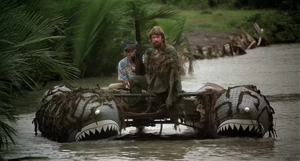 「地獄のヒーロー」チャック・ノリス & M・エメット・ウォルシュの画像