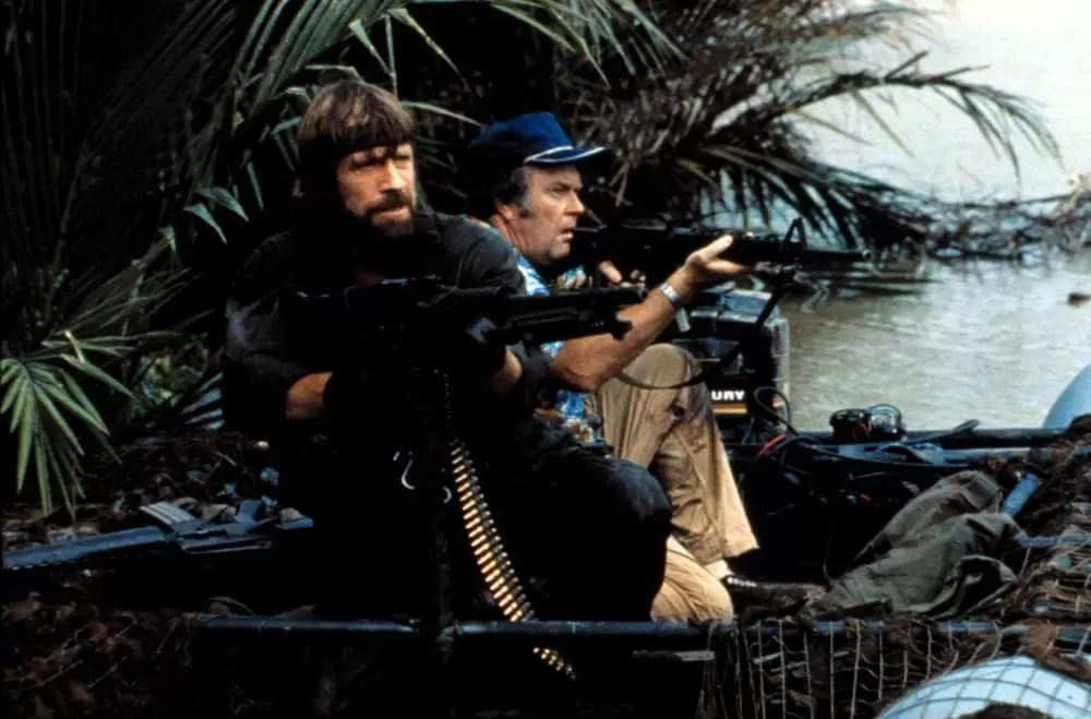 「地獄のヒーロー」チャック・ノリス & M・エメット・ウォルシュの画像