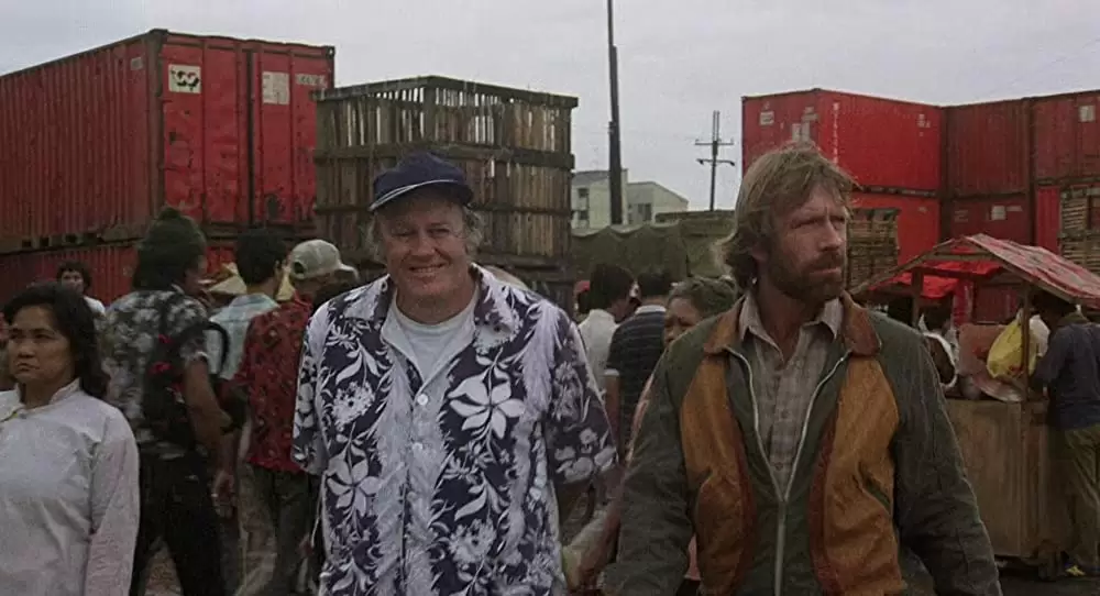 「地獄のヒーロー」チャック・ノリス & M・エメット・ウォルシュの画像