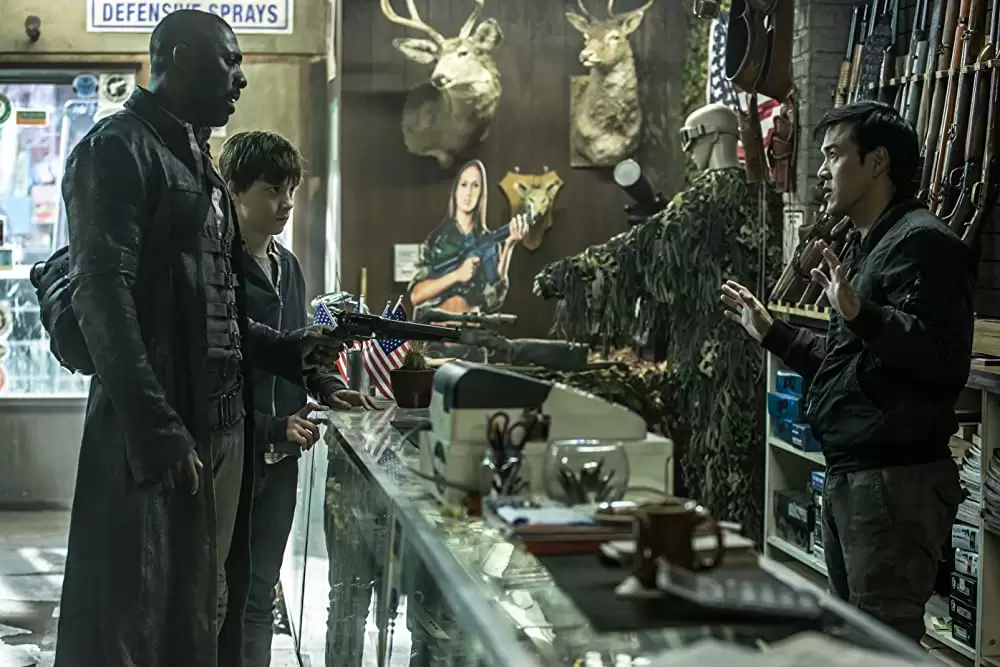 「ダークタワー」イドリス・エルバ & ケネス・フォク & トム・テイラーの画像