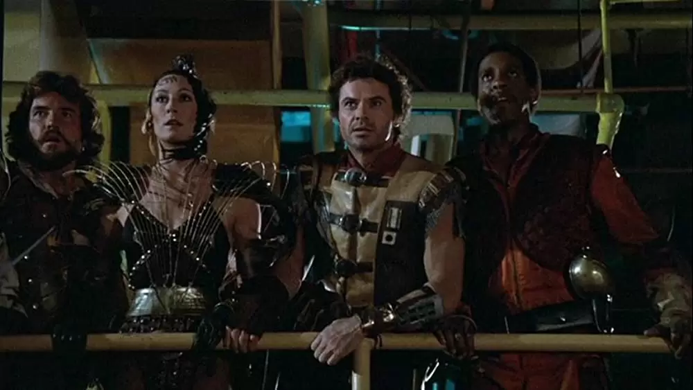 「スペース・パイレーツ」アンジェリカ・ヒューストン & ロバート・ユーリック & マイケル・D・ロバーツの画像