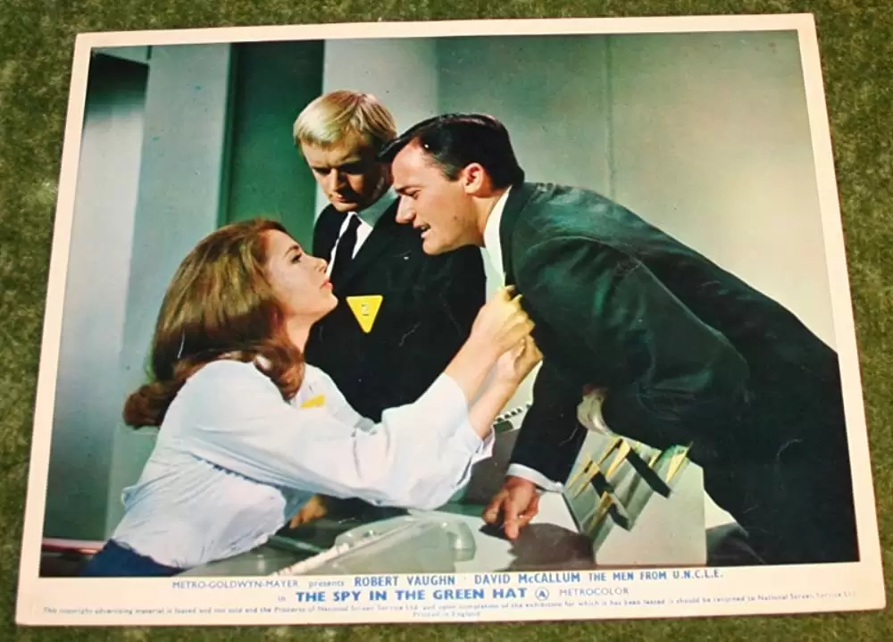 「0011ナポレオン・ソロ対シカゴ・ギャング」ロバート・ボーン & デビッド・マッカラム & レティシア・ロマンの画像