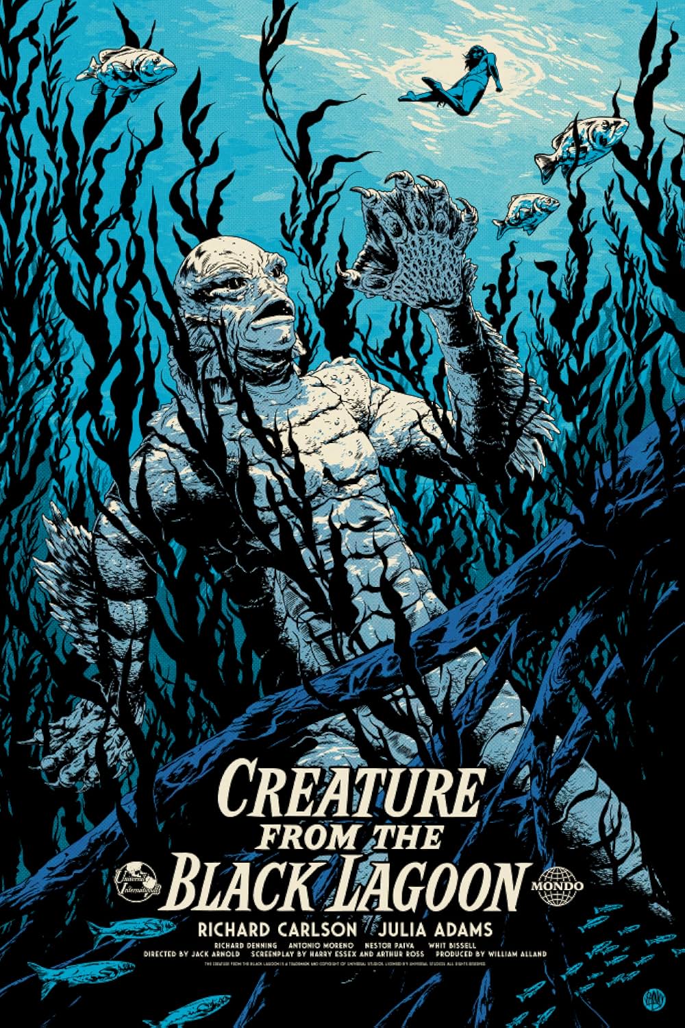 大アマゾンの半魚人の画像