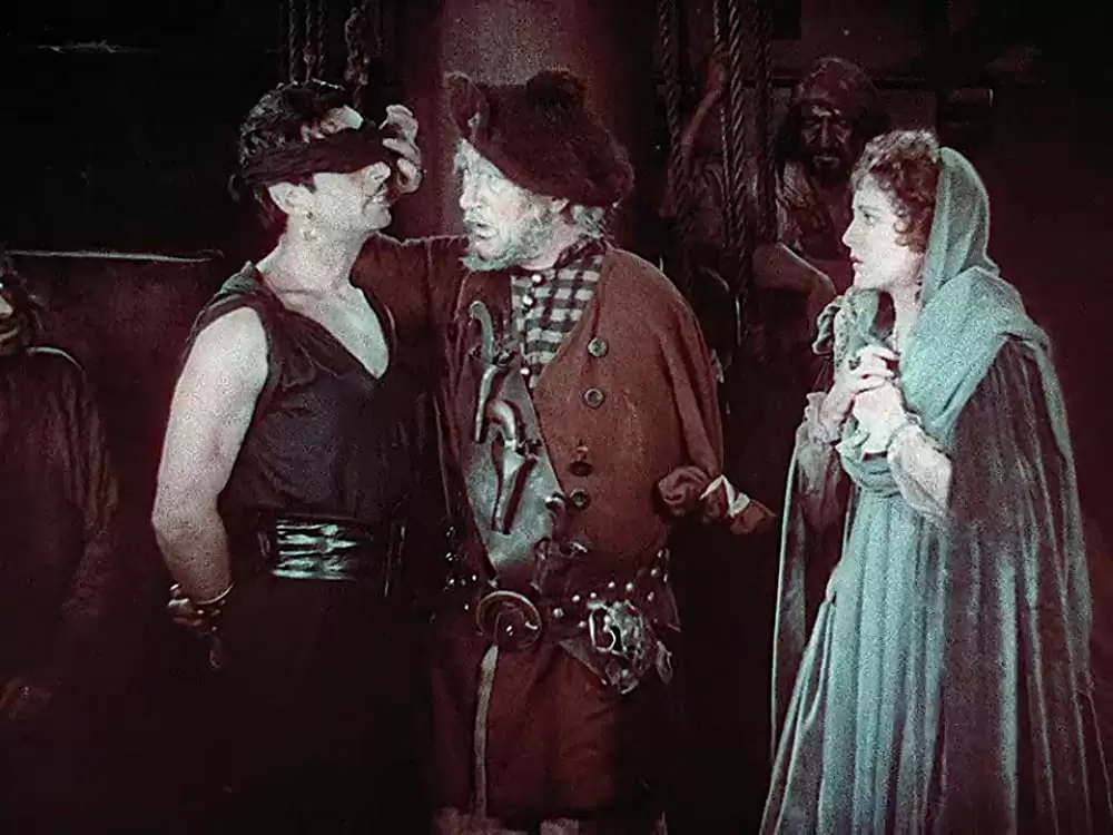 「ダグラスの海賊」ダグラス・フェアバンクス & ドナルド・クリスプ & ビリー・ダブの画像