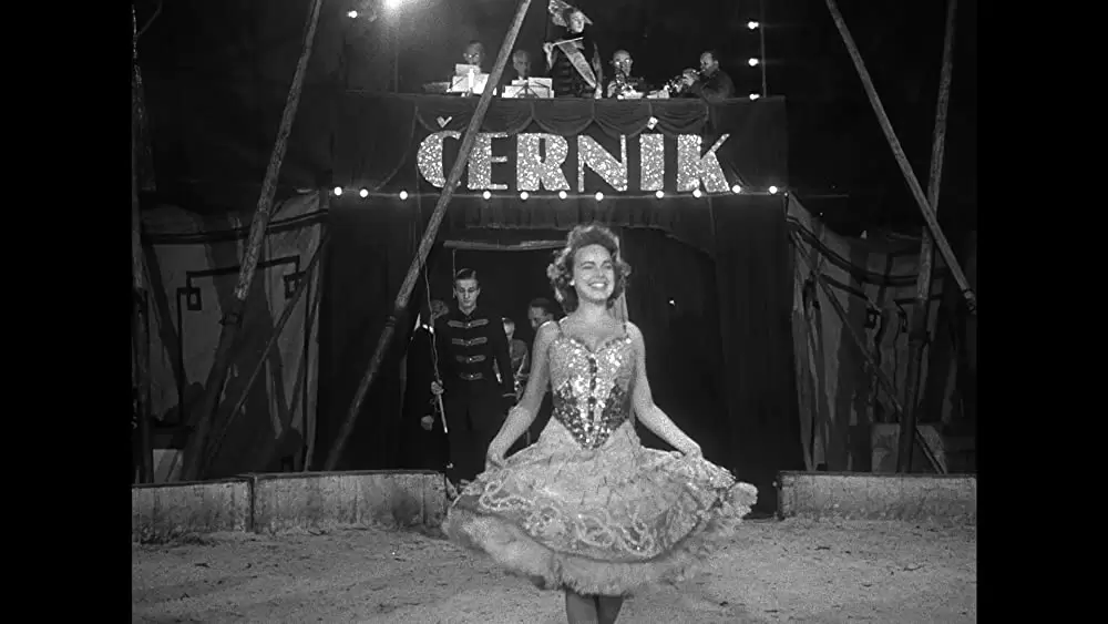 綱渡りの男の画像