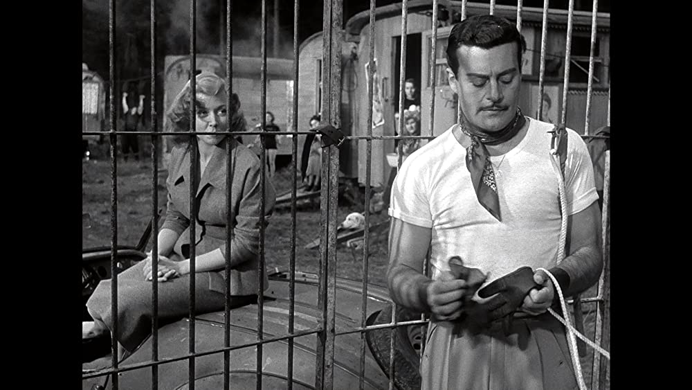 綱渡りの男の画像