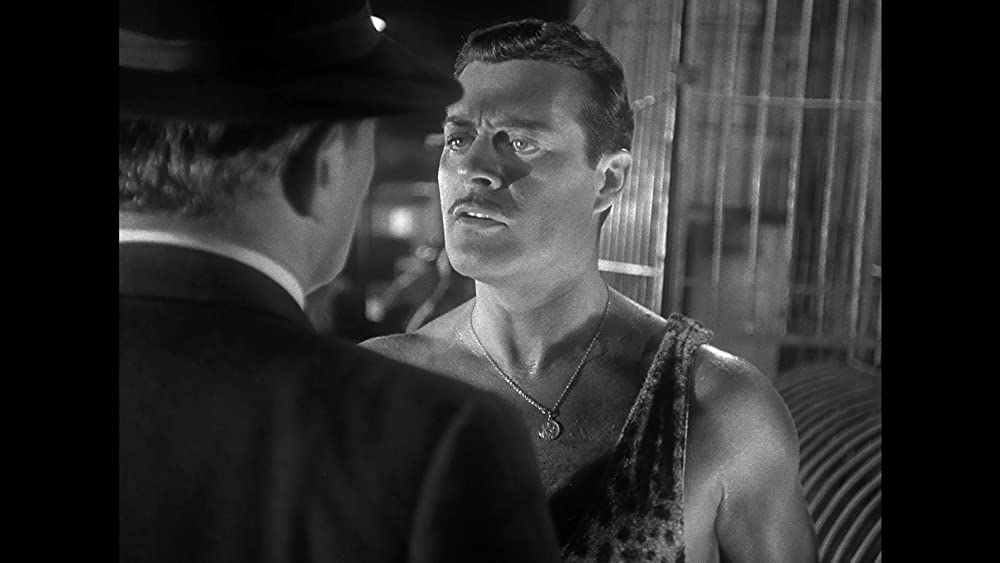 綱渡りの男の画像