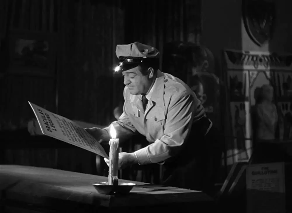 「凸凹フランケンシュタインの巻」ルー・コステロの画像