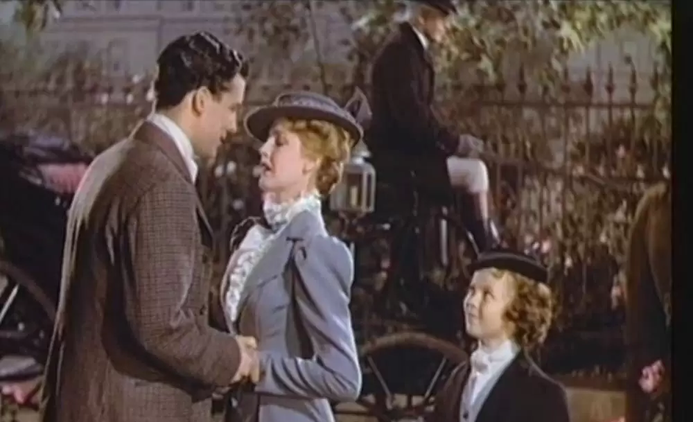 「テンプルちゃんの小公女」シャーリー・テンプル & リチャード・グリーン & アニタ・ルイーズの画像