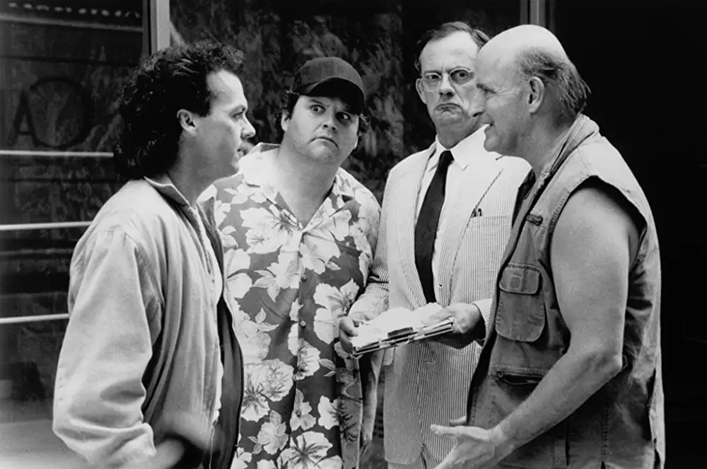 「ドリーム・チーム」マイケル・キートン & クリストファー・ロイド & ピーター・ボイル & スティーブン・ファーストの画像