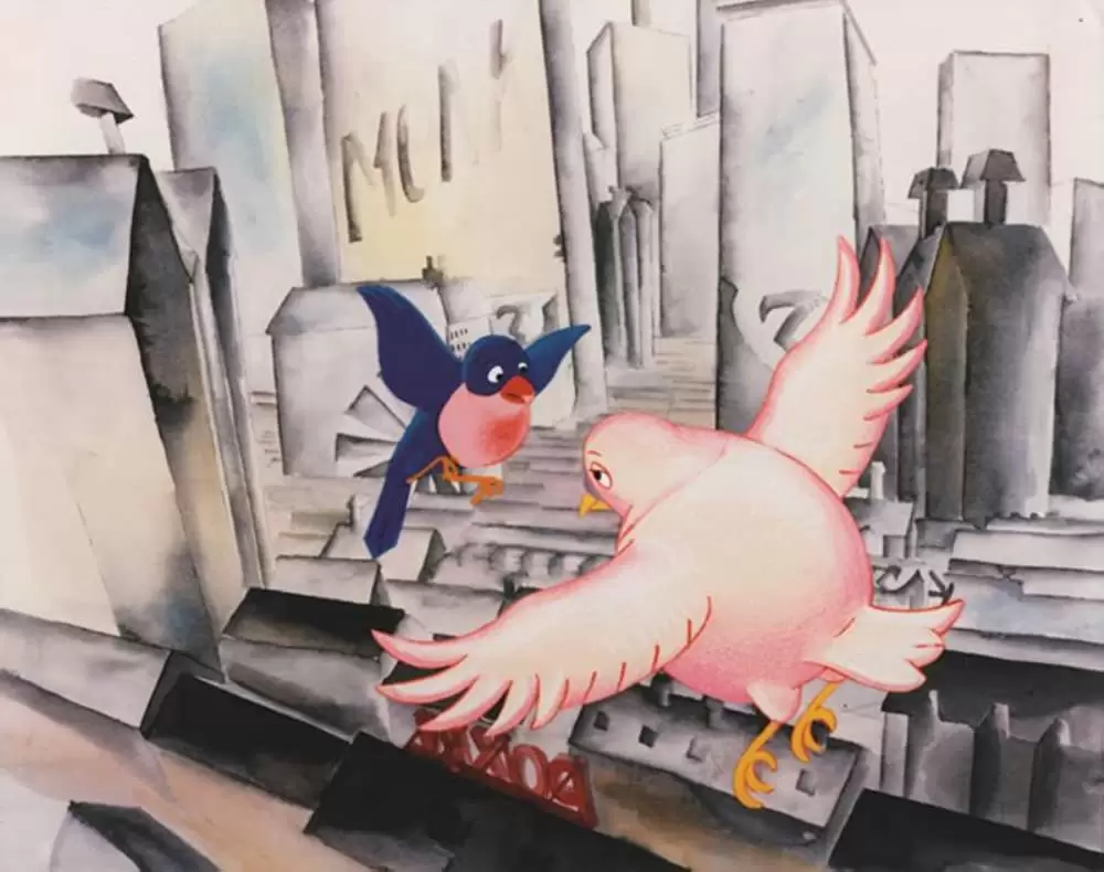 鳥たちの戦争／オリバーとオリビアの画像