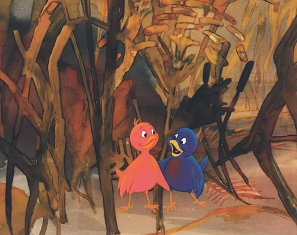 鳥たちの戦争／オリバーとオリビアの画像