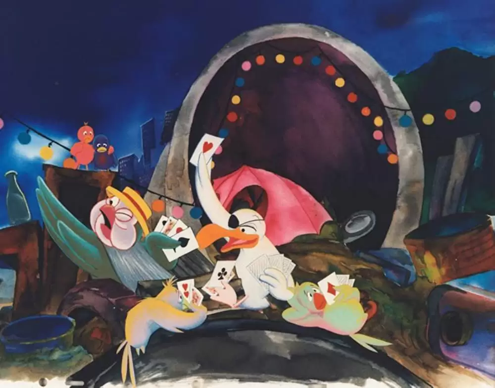 鳥たちの戦争／オリバーとオリビアの画像