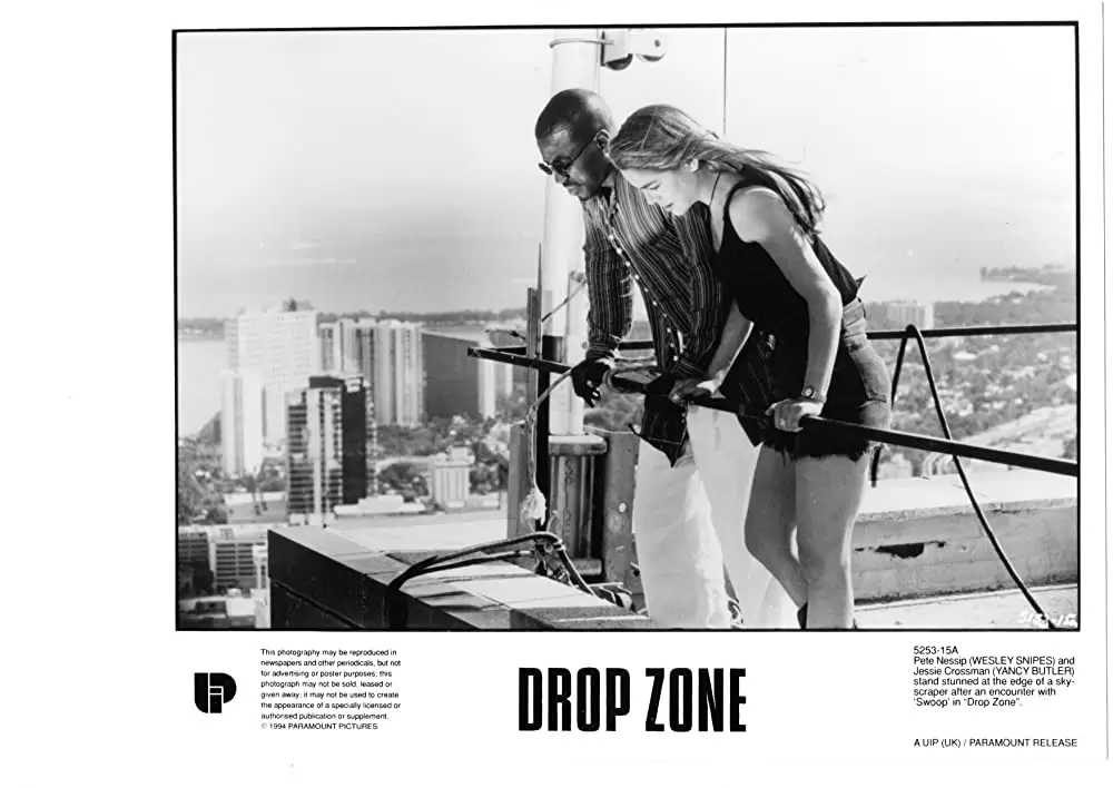 「ドロップ・ゾーン」ヤンシー・バトラー & ウェズリー・スナイプスの画像