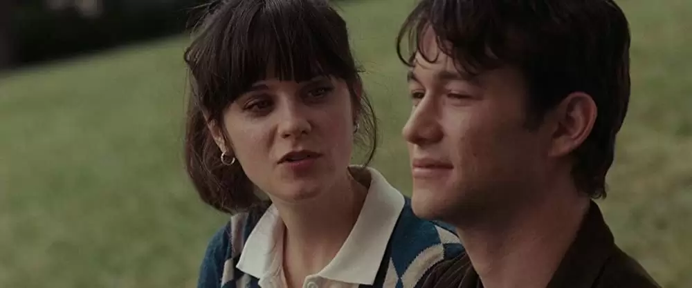 「（500）日のサマー」ズーイー・デシャネル & ジョセフ・ゴードン＝レビットの画像