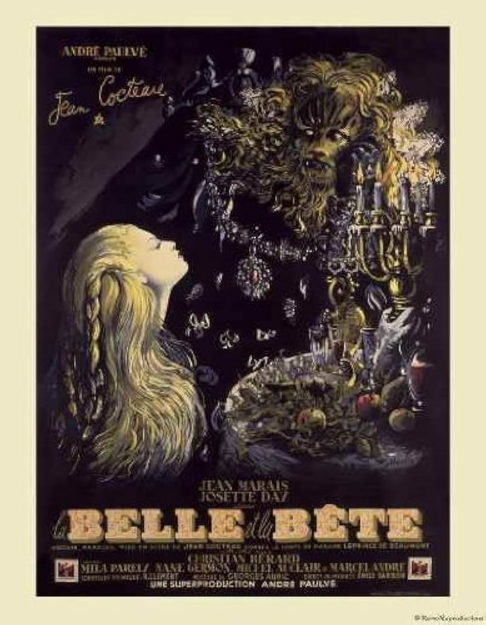 美女と野獣の画像