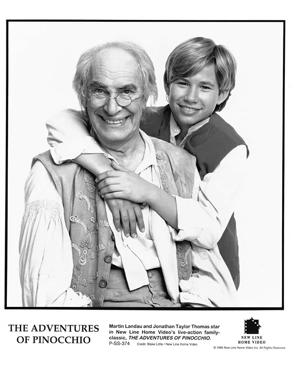 「ピノキオ」マーティン・ランドー & ジョナサン・テイラー・トーマスの画像