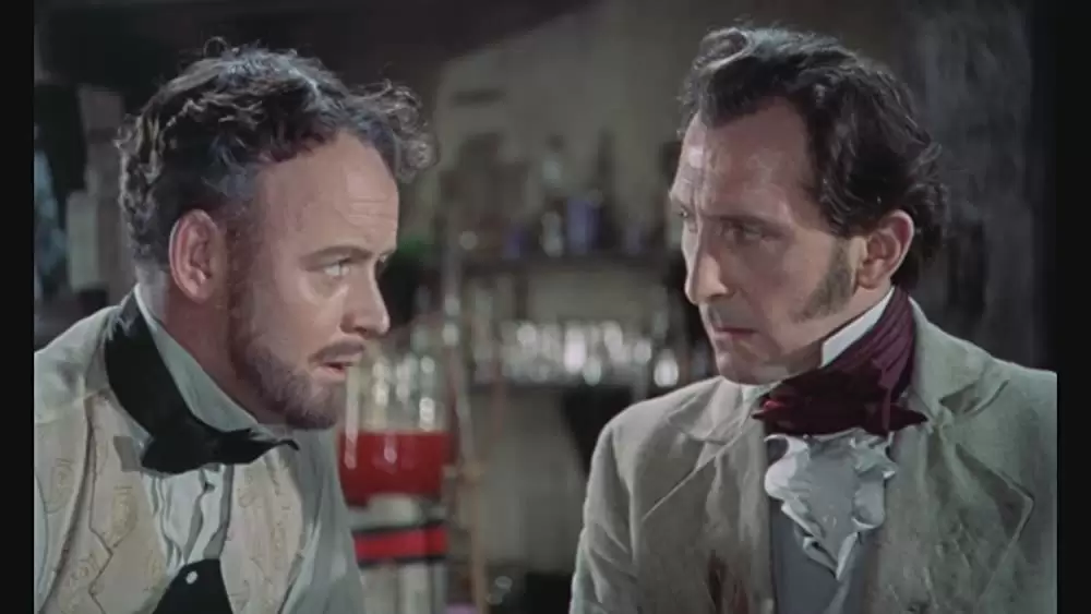 「フランケンシュタインの逆襲」ピーター・カッシング & ロバート・アーカートの画像