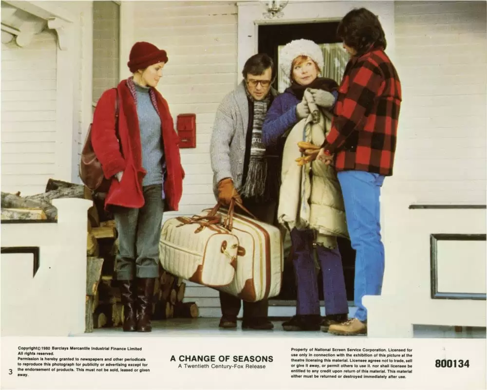 「LOVEシーズン／シャーリー・マクレーン ダイヤモンドダストの朝」ボー・デレク & アンソニー・ホプキンス & シャーリー・マクレーン & マイケル・ブランドンの画像