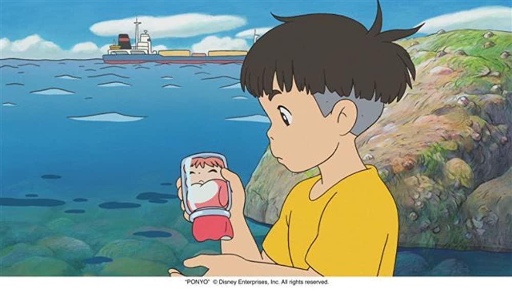 崖の上のポニョの画像