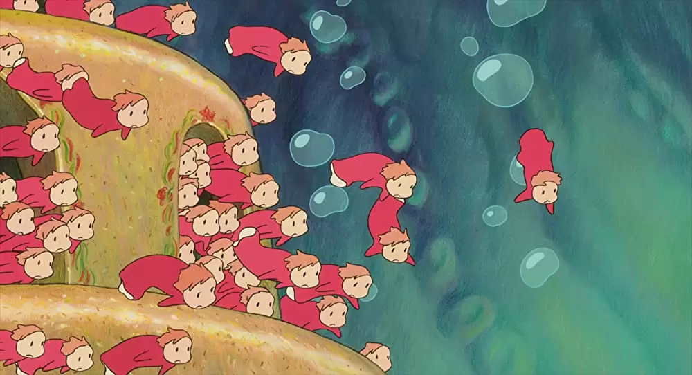 崖の上のポニョの画像