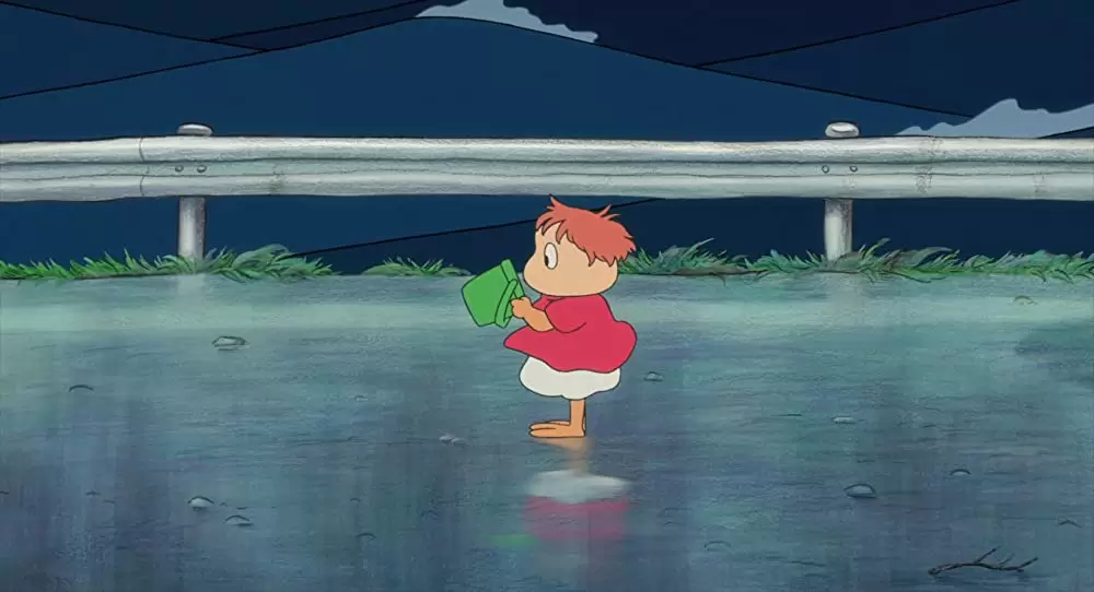 「崖の上のポニョ」の画像