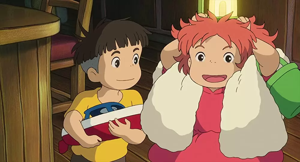 「崖の上のポニョ」の画像