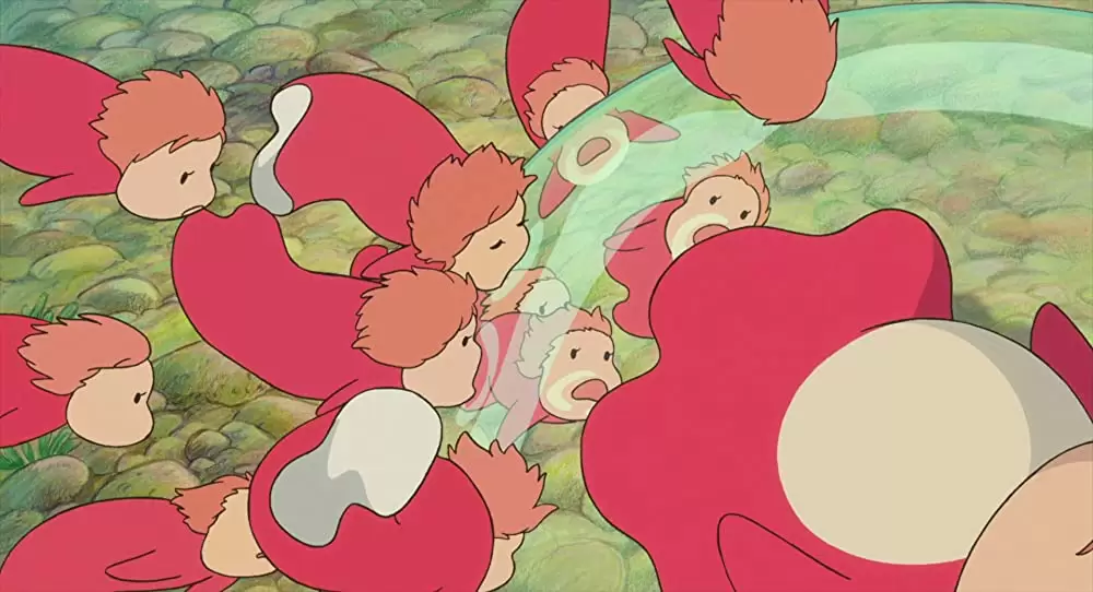 「崖の上のポニョ」の画像