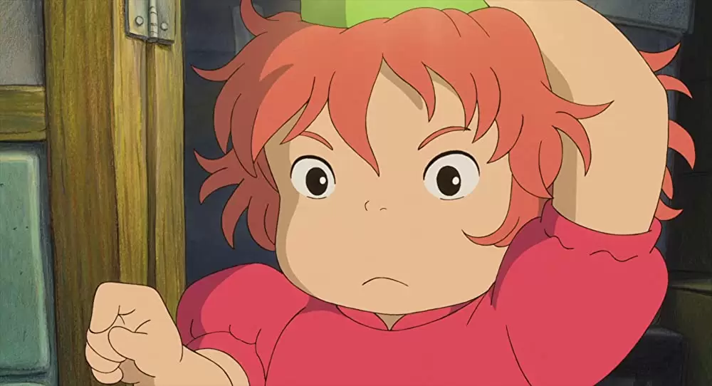 「崖の上のポニョ」の画像