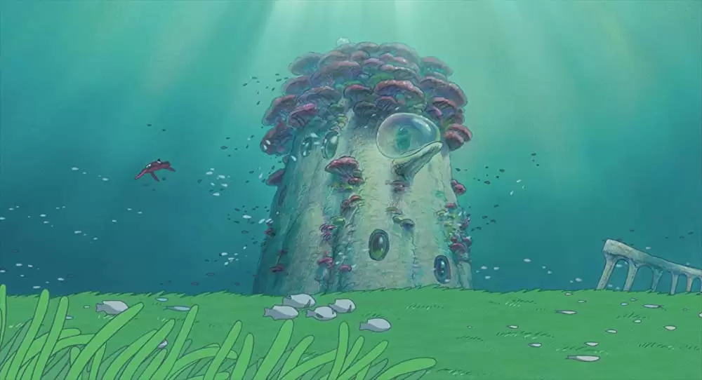 「崖の上のポニョ」の画像